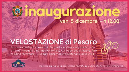 Banner inaugurazione velostazione