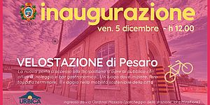 Banner inaugurazione velostazione