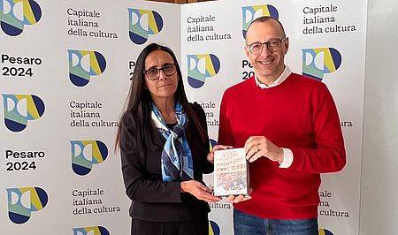 Il sindaco Matteo Ricci riceve il nuovo questore di Pesaro e Urbino Francesca Montereali Il sindaco Matteo Ricci riceve il nuovo questore di Pesaro e Urbino Francesca Montereali