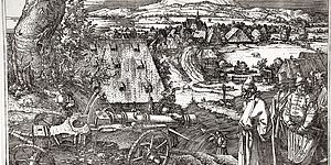 Guardando Dürer: i libri, i collages e Luca di Leida 