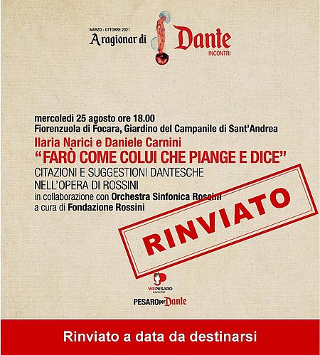 A ragionar di Dante