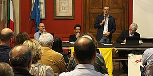 Ricci con rappresentanti del progetto CAMPAIGNers