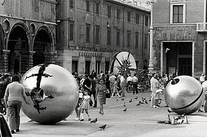 Sculture nella città ph. Ugo Mulas, 1971