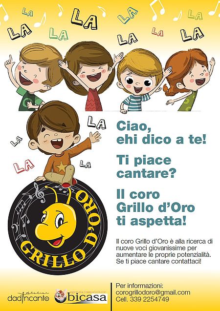 Bando Bambini_il grillo d'oro