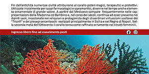 Il corallo, l'oro rosso del maditerraneo