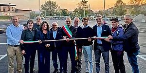 Ricci Pozzi Pieri Baldantoni Mattioli Biancani Belloni e rappresentanti della ditta