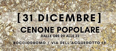 “Cenone popolare” del CaterCapodanno: c’è tempo fino alle 12 del 29 dicembre, per prenotare il proprio posto al Bocciodromo