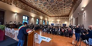 Sindaco al salone Metaurense