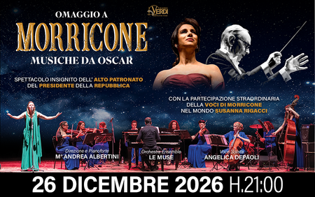 locandina Omaggio a Morricone – Musiche da Oscar