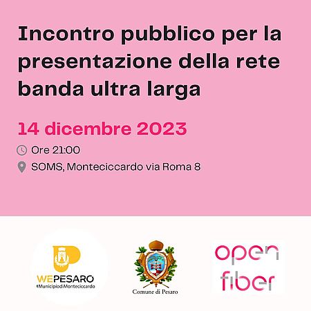Incontro banda larga Monteciccardo