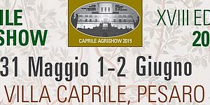 Caprile Agrishow 2019 banner
