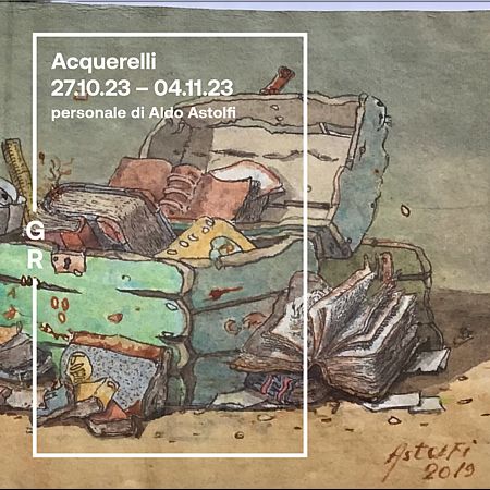 Acquerelli. Aldo Astolfi. Locandina