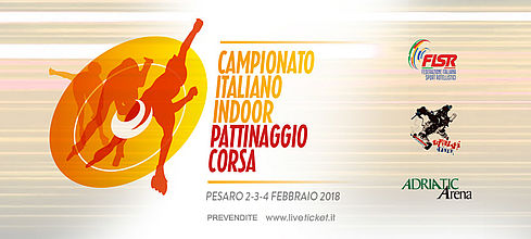 locandina campionato pattinaggio velocità 2018