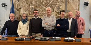 Pandolfi Nobili e rappresentanti sindacali