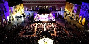 palco UlisseFest visto dall'alto