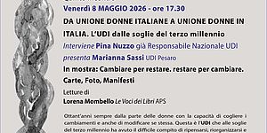 UDI PESARO SI RACCONTA