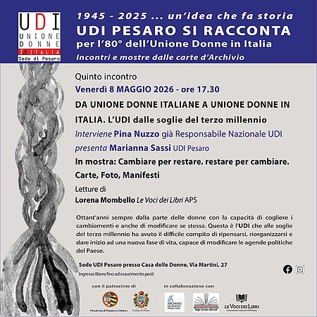 UDI PESARO SI RACCONTA