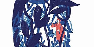 Immagine stilizzata di Dante