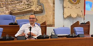 Ricci in sala consiglio