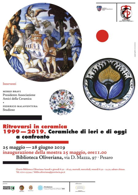 Ritrovarsi in ceramica 1999/2019_locandina
