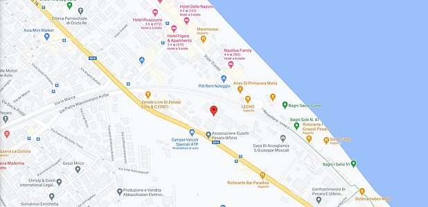 mappa palestra scuola santa marta