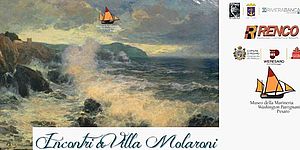 cartolina mare in burrasca particolare immagine locandina