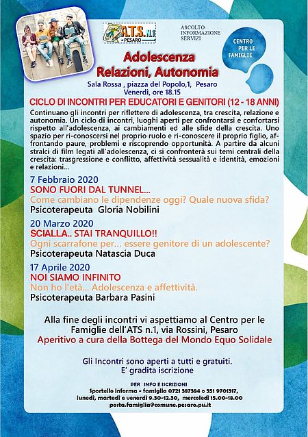 Locandina evento "Sono fuori dal tunnel..."