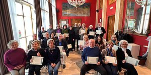 Ricci Murgia e insegnati andati in pensione