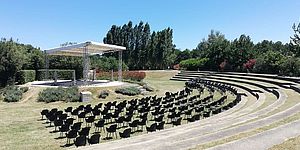 L'anfiteatro del Parco durante Miralteatro d'Estate