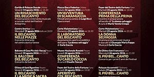 Il Belcanto ritrovato programma