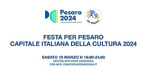 Festa per la Capitale Italiana della Cultura 2024