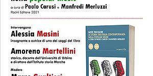 Note tricolori. La storia dell'Italia contemporanea. Locandina