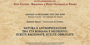 Natura e antropizzazione tra età romana e medioevo