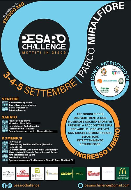 Pesaro Challenge locandina