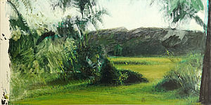 Estremo Verde, acrilico su tela