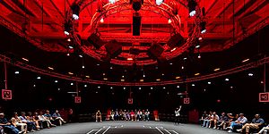 Kagami al palazzetto