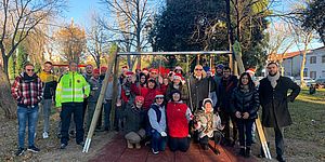 Belloni Pozzi Della Dora e ragazzi delle associazioni