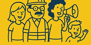 locandina: Io non rischio - Buone partiche di Protezione Civile