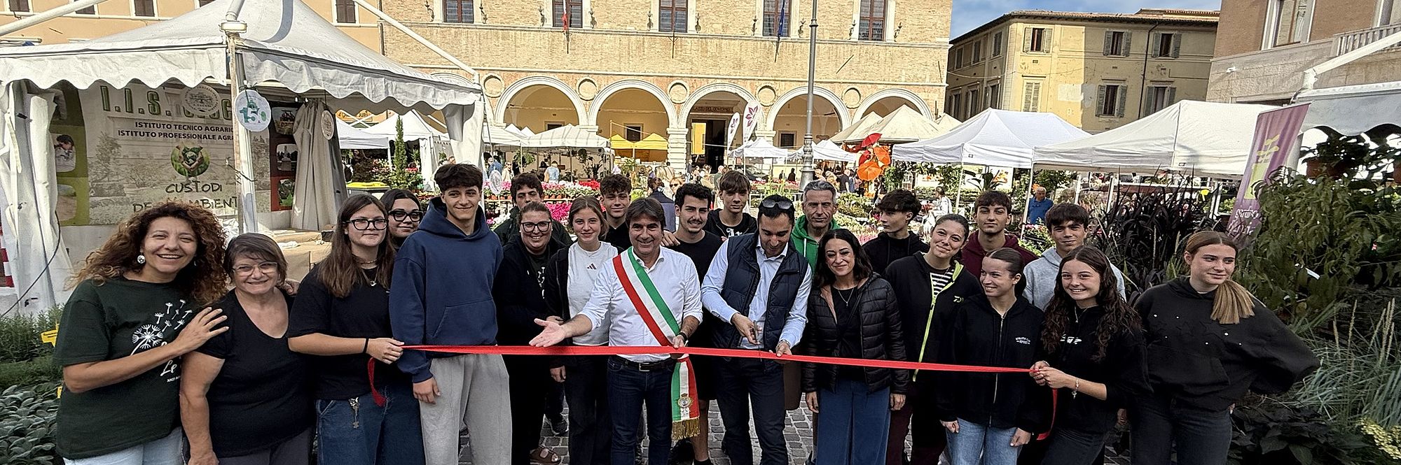 Inaugurata la 72^ Mostra mercato dei fiori e delle piante ornamentali di Pesaro