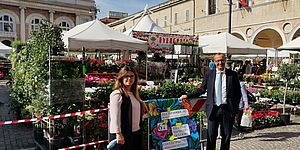 Ricci Frenquellucci alla festa dei fiori