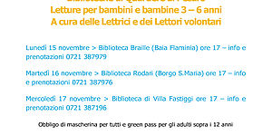 Letture Settimana Nati per leggere