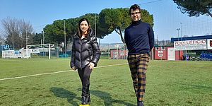 L'assessora alla Rapidità Mila Della Dora e l'assessore al Fare Riccardo Pozzi