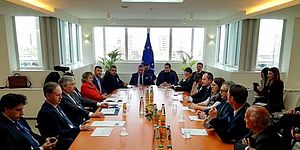 il comune di pesaro incontra il presidente dell'auroparlamento tajani