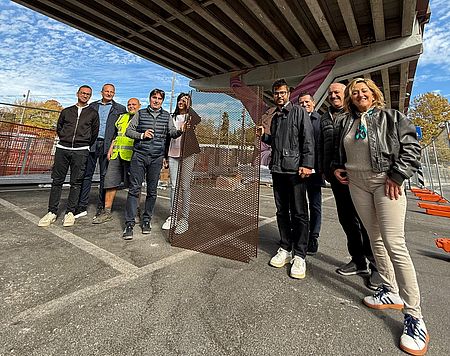 Biancani tecnici e rappresentanti quartiere