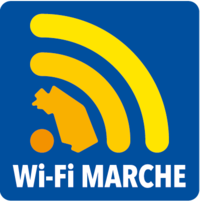 Logo progetto Wi-Fi Marche, Spiaggia Connessa