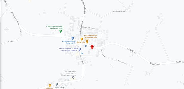 mappa palestra scuola arca delle colline