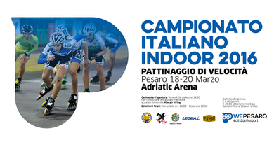 locandina campionato pattinaggio velocità 2016