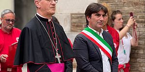 Sindaco Biancani e Vescovo Salvucci