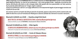 Donne illustri nella storia di Pesaro locandina