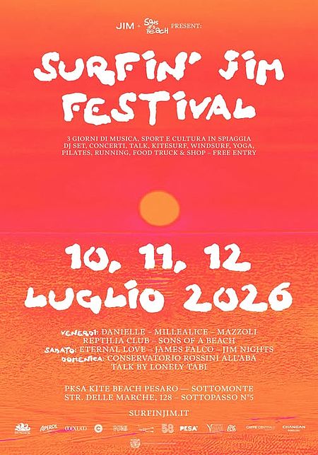 locandina Surfin' Jim Festival